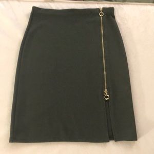 Green skirt